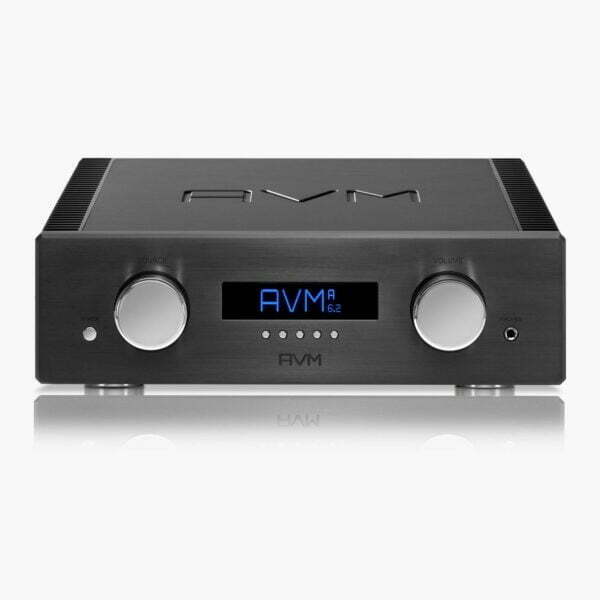 AVM Audio OVATION A 6 2 ME Master Edition Integrated Flagship Amplifier Black Front Top 20040101 HiFi Collective