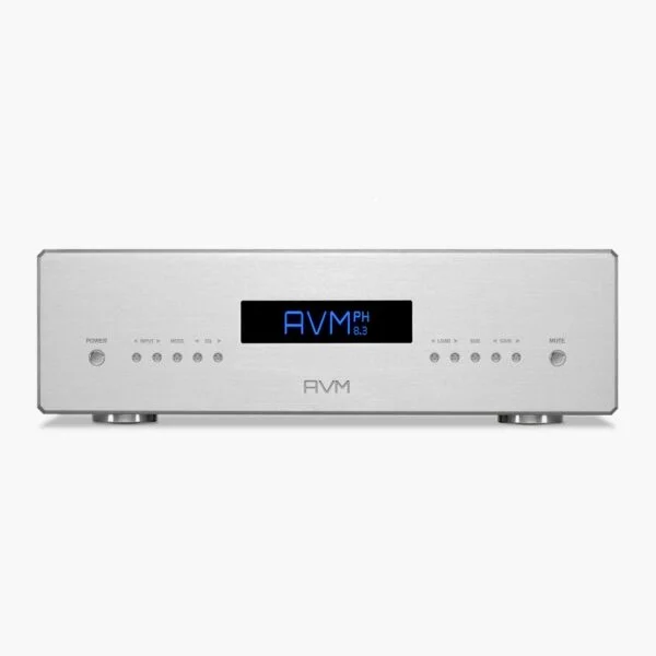 AVM Audio PH 8 3 Silver Front 19110401 HiFi Collective